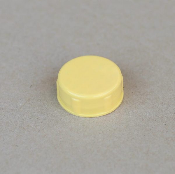38mm Cap | Yellow | Fitted Pressure Seal